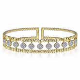 Gabriel & Co Bujukan Bead Cuff Bracelet